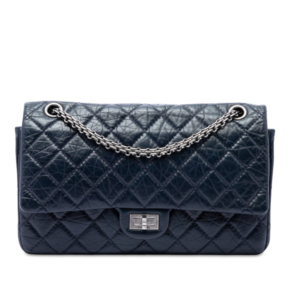Pre-Loved Chanel Quilted Aged Calfskin Reissue 2.55 Double Flap 226